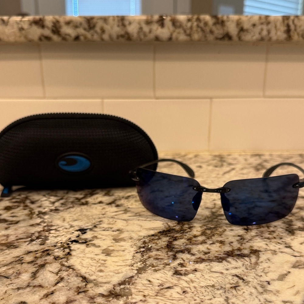 Costa Ballast Polarized Rimless Sunglasses with Cayan Lenses